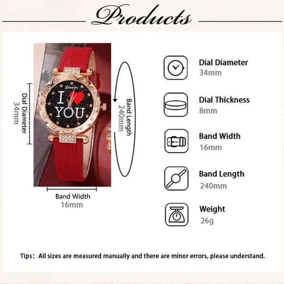 5 pcs‎ watch set - Picture 5 of 5